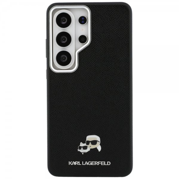 Karl Lagerfeld Samsung Galaxy S26 Ultra Saffiano MagSafe -kuori, musta