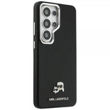 Karl Lagerfeld Samsung Galaxy S26 Ultra Saffiano MagSafe -kuori, musta