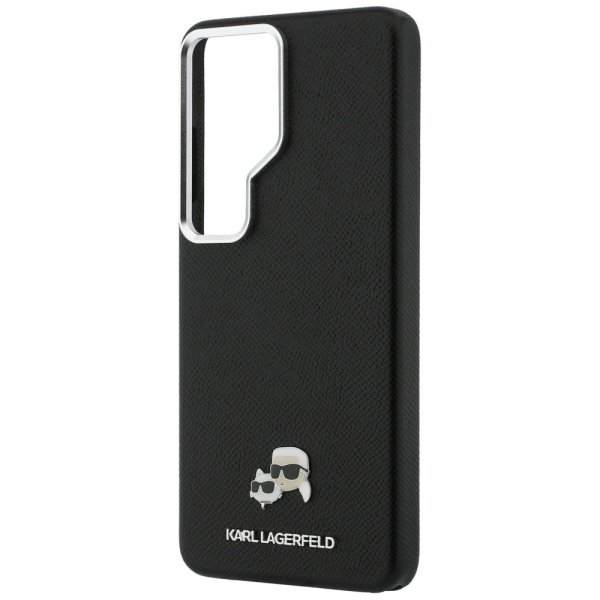 Karl Lagerfeld Samsung Galaxy S26 Ultra Saffiano MagSafe -kuori, musta