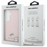 Karl Lagerfeld Samsung Galaxy S26 -suojakuori Saffiano MagSafe pinkki