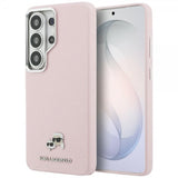 Karl Lagerfeld Samsung Galaxy S26 Ultra Saffiano MagSafe -kuori, pinkki