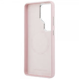 Karl Lagerfeld Samsung Galaxy S26 Ultra Saffiano MagSafe -kuori, pinkki