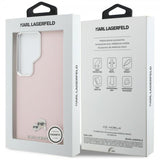 Karl Lagerfeld Samsung Galaxy S26 Ultra Saffiano MagSafe -kuori, pinkki