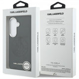 Karl Lagerfeld Samsung Galaxy S26 Kuori Perforoitu Logo MagSafe Musta