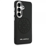 Karl Lagerfeld Samsung Galaxy S26 Plus -perforoitu logokuori MagSafe, musta