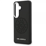Karl Lagerfeld Samsung Galaxy S26 Plus -perforoitu logokuori MagSafe, musta