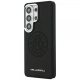 Karl Lagerfeld Samsung Galaxy S26 Ultra Kuoret Perforated Logo MagSafe Musta
