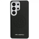 Karl Lagerfeld Samsung Galaxy S26 Ultra Kuoret Perforated Logo MagSafe Musta