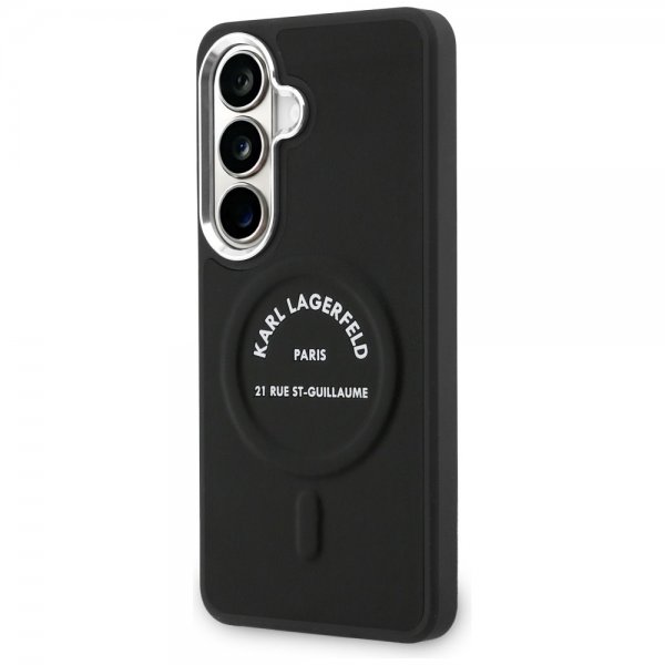 Karl Lagerfeld Samsung Galaxy S26 Kuori Kohokuvioitu MagSafe RSG Musta