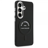 Karl Lagerfeld Samsung Galaxy S26 Kuori Kohokuvioitu MagSafe RSG Musta