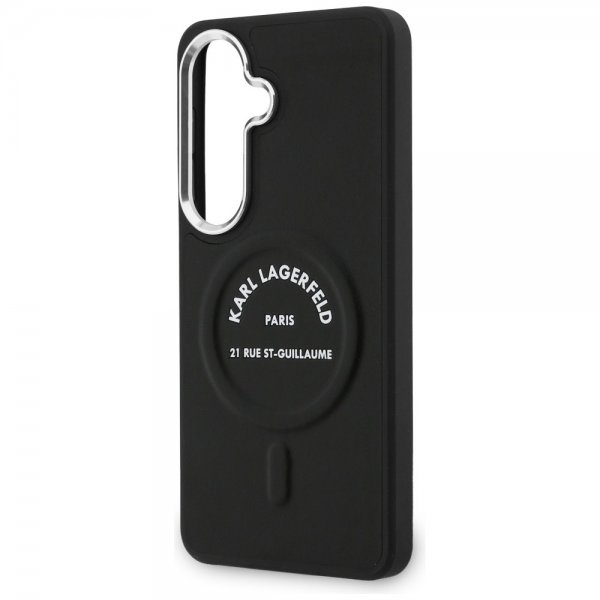 Karl Lagerfeld Samsung Galaxy S26 Kuori Kohokuvioitu MagSafe RSG Musta