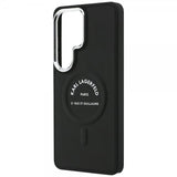 Karl Lagerfeld Samsung Galaxy S26 Ultra -kuori, kohokuvioitu MagSafe RSG musta