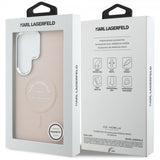 Karl Lagerfeld Samsung Galaxy S26 Ultra Kuoret Kohokuvioitu MagSafe RSG Pinkki