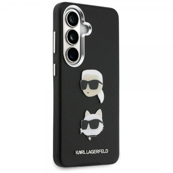 Karl Lagerfeld Samsung Galaxy S26 Saffiano Karl & Choupette Musta Kuori
