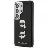 Karl Lagerfeld Samsung Galaxy S26 Ultra Saffiano Karl & Choupette -suojakuori, musta