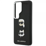 Karl Lagerfeld Samsung Galaxy S26 Ultra Saffiano Karl & Choupette -suojakuori, musta