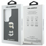 Karl Lagerfeld Samsung Galaxy S26 Ultra Saffiano Karl & Choupette -suojakuori, musta