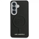 Karl Lagerfeld Samsung Galaxy S26 Kuori Kohokuvioitu MagSafe Musta