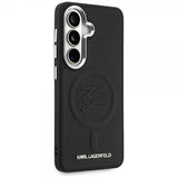 Karl Lagerfeld Samsung Galaxy S26 Plus -kuori kohokuvioitu MagSafe Musta