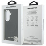Karl Lagerfeld Samsung Galaxy S26 Plus -kuori kohokuvioitu MagSafe Musta