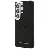 Karl Lagerfeld Samsung Galaxy S26 Ultra -kuori, kohokuvioitu MagSafe, musta