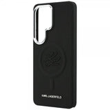 Karl Lagerfeld Samsung Galaxy S26 Ultra -kuori, kohokuvioitu MagSafe, musta