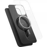 Pitaka iPhone 16 -suojakuori ultraohut MagSafe musta/harmaa twill