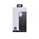 Pitaka iPhone 16 -suojakuori ultraohut MagSafe musta/harmaa twill