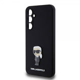 Karl Lagerfeld Samsung Galaxy S23 FE Kuoret Liquid Silicone Ikonik Karl Musta