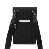 Karl Lagerfeld Wallet Phone Pouch Monogram Choupette Musta