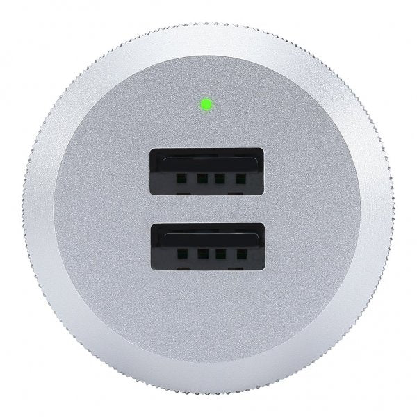 Just Mobile Seinäadapteri AluPlug 2x USB 2,4A