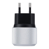 Just Mobile Seinäadapteri AluPlug 2x USB 2,4A