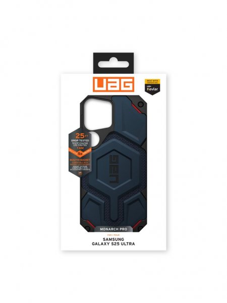 Urban Armor Gear (UAG) Samsung Galaxy S25 Ultra -suojakuori Monarch Pro Kevlar MagSafe Mallard
