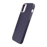 iPhone 13 Pro Carbon Fiber Pattern Case Lila