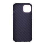 iPhone 14 Kuori Hiilikuitukuvio Violetti
