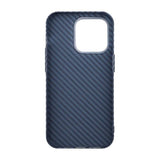 iPhone 14 Pro Kuoret Hiilikuitukuvio Sininen