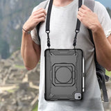 Armor-X iPad Air 10.9 (sukupolvi 4/5) Suojakotelo Jalusta Taitettava Kahva