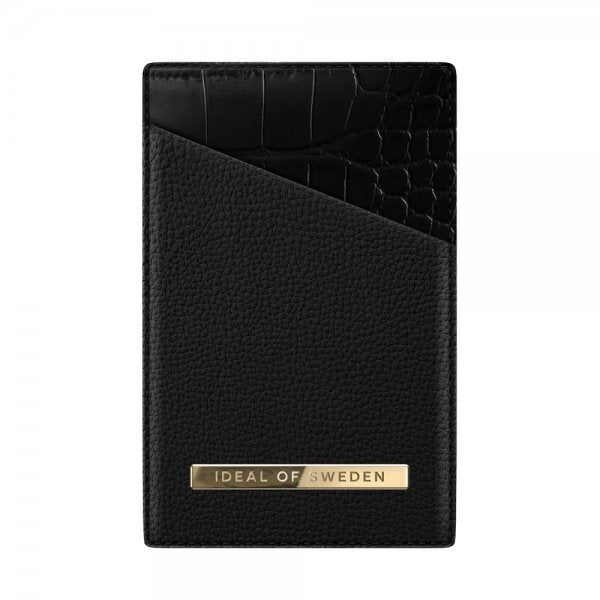 Ideal of Sweden Korttikotelo Atelier Magnetic Card Holder Nightfall Croco