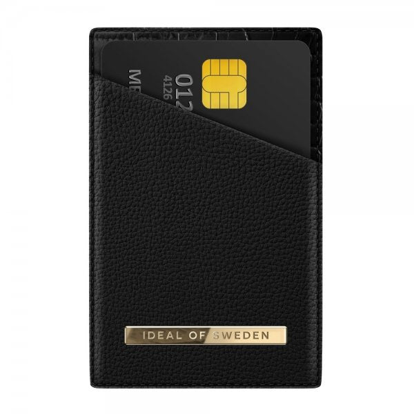Ideal of Sweden Korttikotelo Atelier Magnetic Card Holder Nightfall Croco