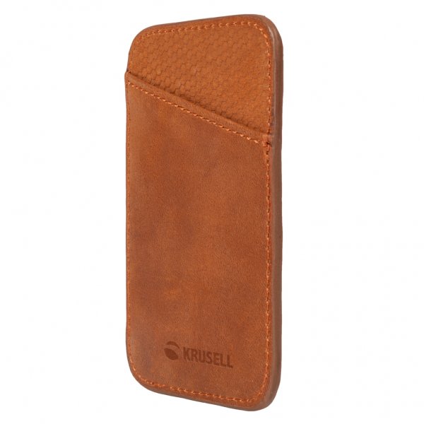 Krusell Korttipidike MagSafe Wallet Konjakki