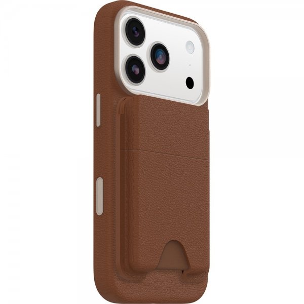 Otterbox korttikotelo MagSafe Wallet Symmetry Cactus Leather Desert Saddle