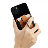 Muxma Itsekiinnittyvä korttipidike MX116 Ruskea