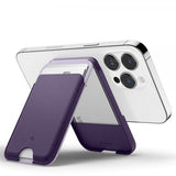 Caseology Korttikotelo Nano Pop MagSafe Wallet Stand Grape Purple