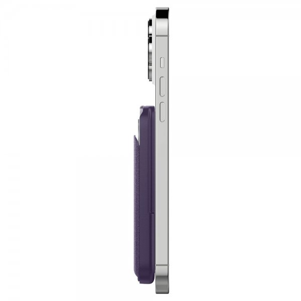 Caseology Korttikotelo Nano Pop MagSafe Wallet Stand Grape Purple