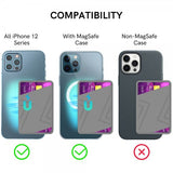Ahastyle Korttipidike PT133-C MagSafe Harmaa