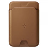 Spigen MagSafe korttikotelo Valentinus 3 Cards Holder MagFit Ruskea
