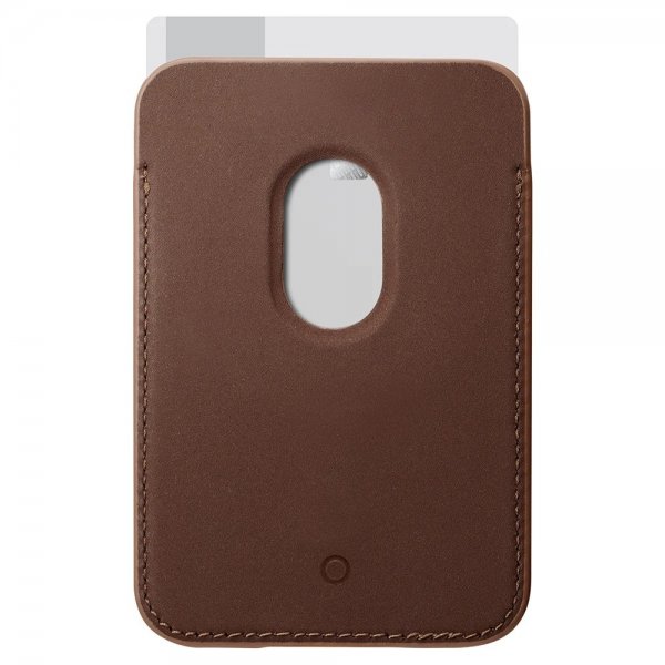 Spigen MagSafe korttikotelo Valentinus 3 Cards Holder MagFit Ruskea