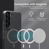 Pitaka Samsung Galaxy S22 Plus Suojakuori MagEZ Case 2 Black/Grey Twill