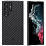 Pitaka Samsung Galaxy S22 Ultra -suojakuori MagEZ Case 2 Black/Grey Twill