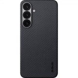 Pitaka Samsung Galaxy S25 Kuori Erittäin ohut kotelo MagSafe Musta/Harmaa Twill